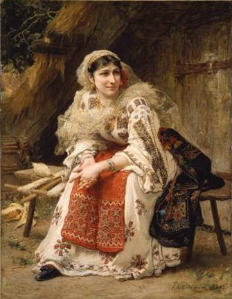 An Armenian Woman 1882 	by Frederick Arthur Bridgman 1847-1928 	Museum of Fine Arts Boston   1977.719
